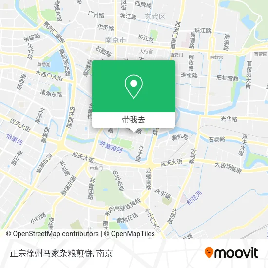 正宗徐州马家杂粮煎饼地图