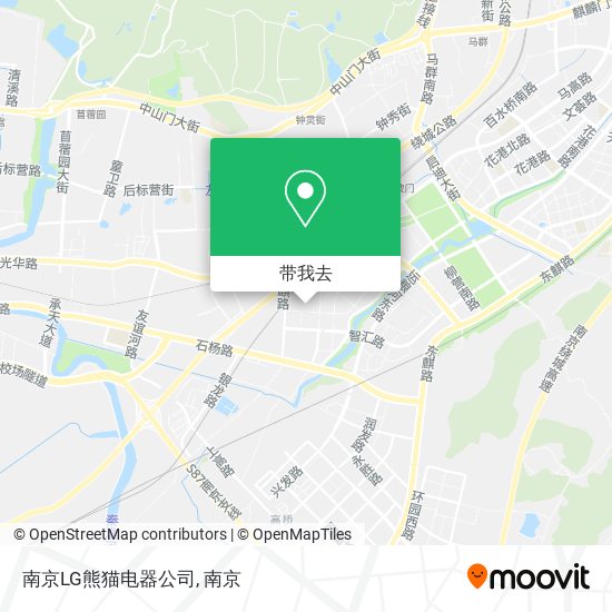 南京LG熊猫电器公司地图