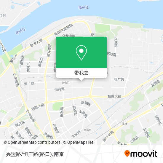 兴盟路/恒广路(路口)地图