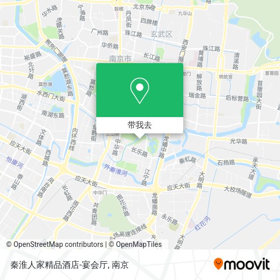 秦淮人家精品酒店-宴会厅地图