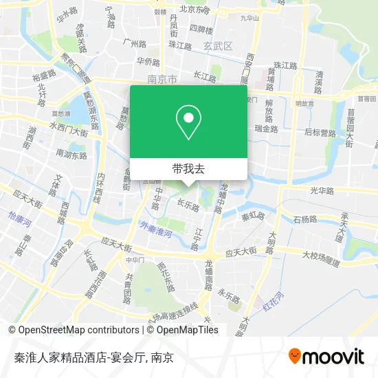 秦淮人家精品酒店-宴会厅地图