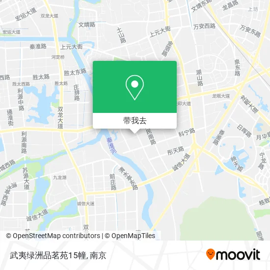 武夷绿洲品茗苑15幢地图