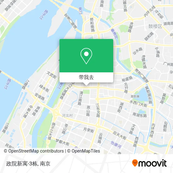 政院新寓-3栋地图