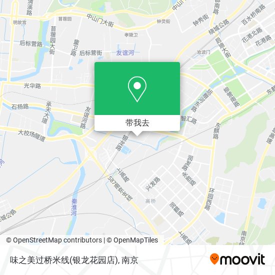 味之美过桥米线(银龙花园店)地图