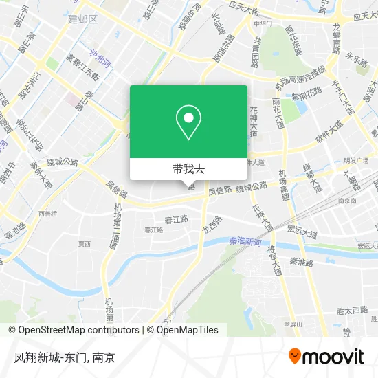 凤翔新城-东门地图