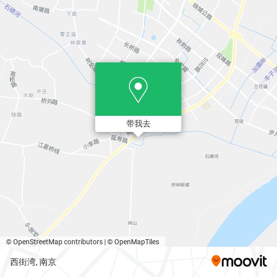 西街湾地图