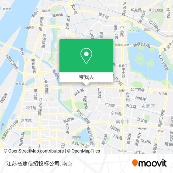 江苏省建信招投标公司地图
