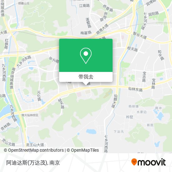 阿迪达斯(万达茂)地图