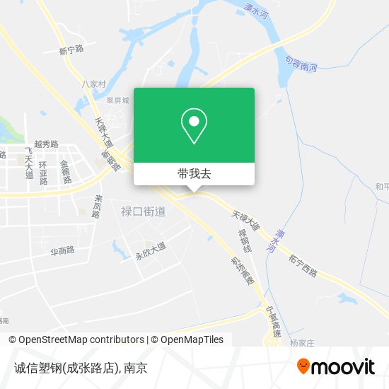 诚信塑钢(成张路店)地图