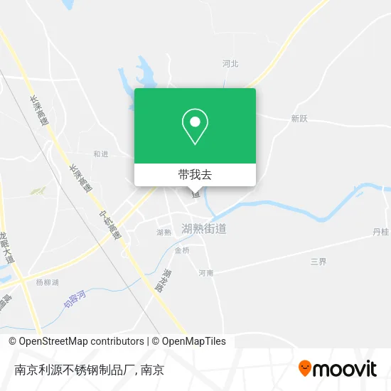 南京利源不锈钢制品厂地图