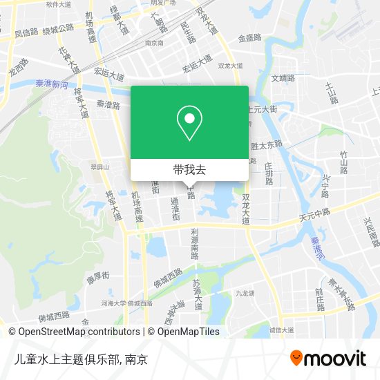 儿童水上主题俱乐部地图