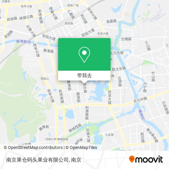 南京果仓码头果业有限公司地图