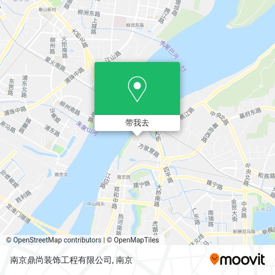 南京鼎尚装饰工程有限公司地图