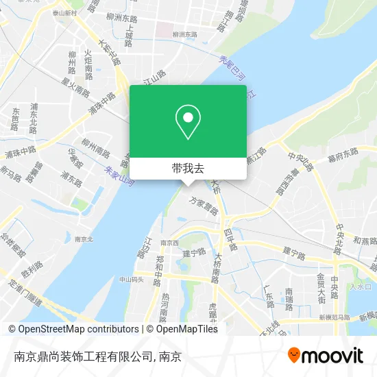 南京鼎尚装饰工程有限公司地图