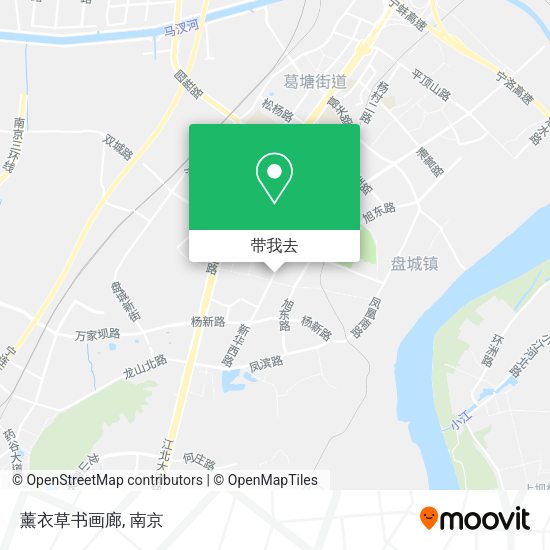 薰衣草书画廊地图