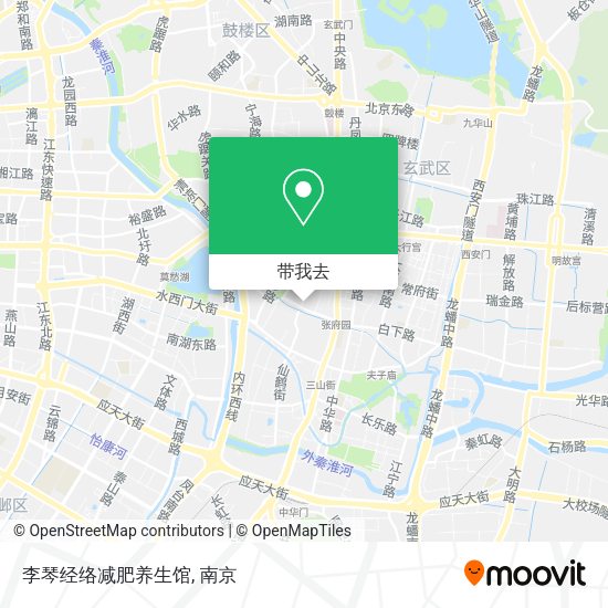 李琴经络减肥养生馆地图