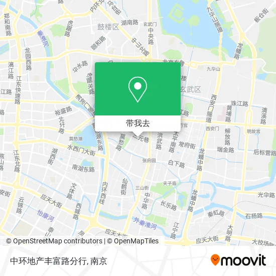 中环地产丰富路分行地图