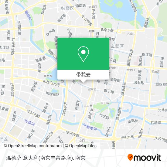 温德萨·意大利(南京丰富路店)地图