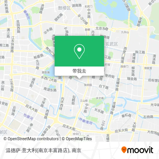 温德萨·意大利(南京丰富路店)地图