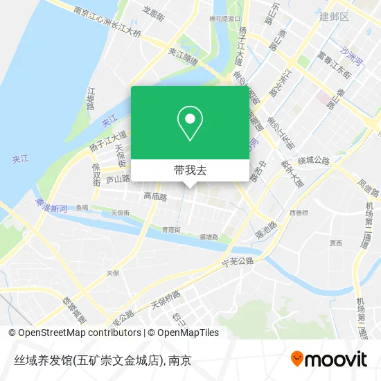 丝域养发馆(五矿崇文金城店)地图