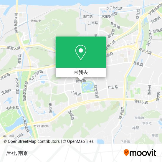 后社地图