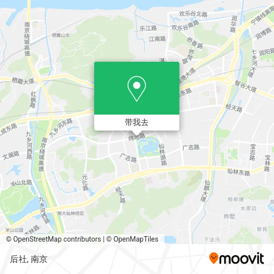 后社地图