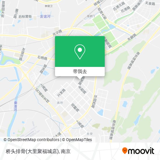 桥头排骨(大里聚福城店)地图