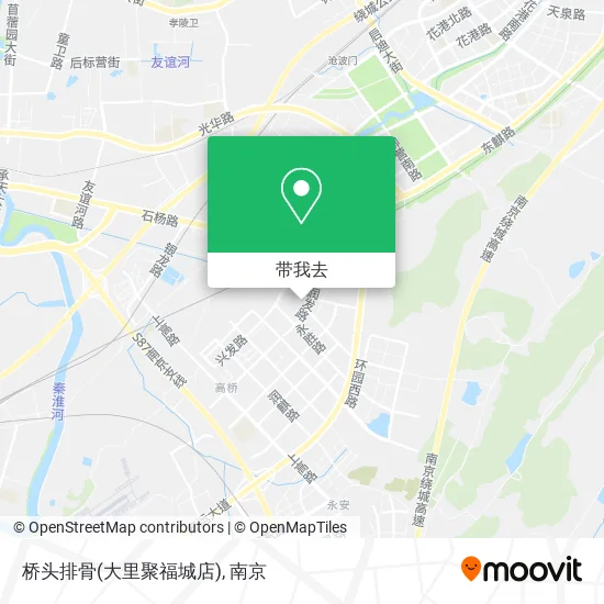 桥头排骨(大里聚福城店)地图