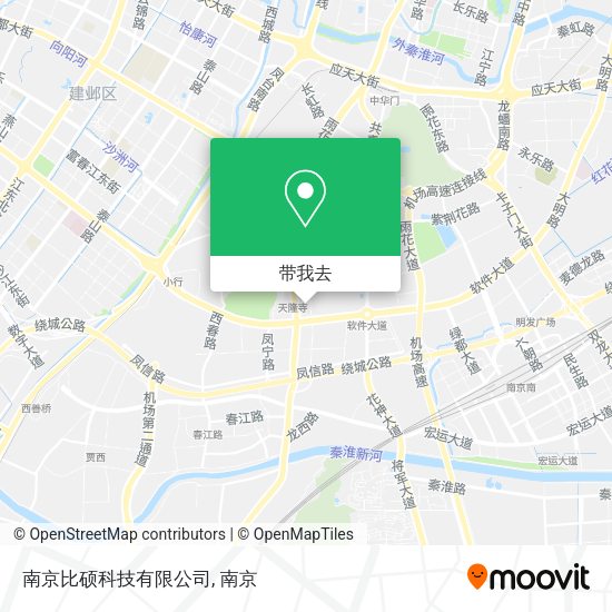 南京比硕科技有限公司地图