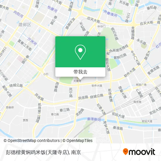 彭德楷黄焖鸡米饭(天隆寺店)地图