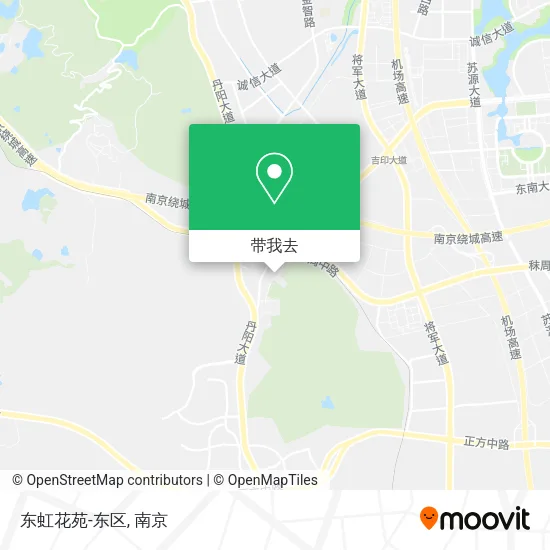 东虹花苑-东区地图