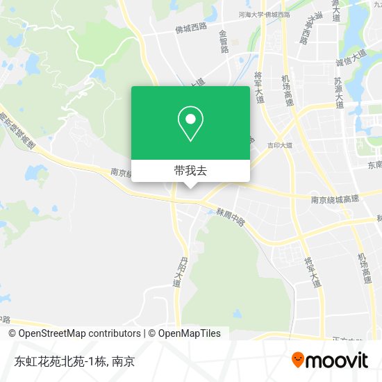 东虹花苑北苑-1栋地图