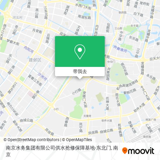 南京水务集团有限公司供水抢修保障基地-东北门地图