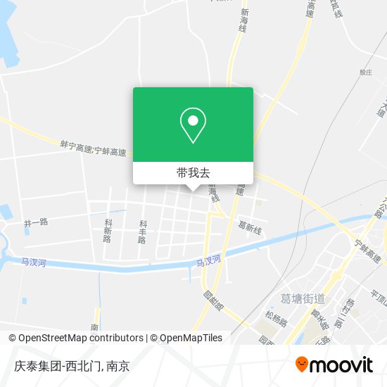 庆泰集团-西北门地图