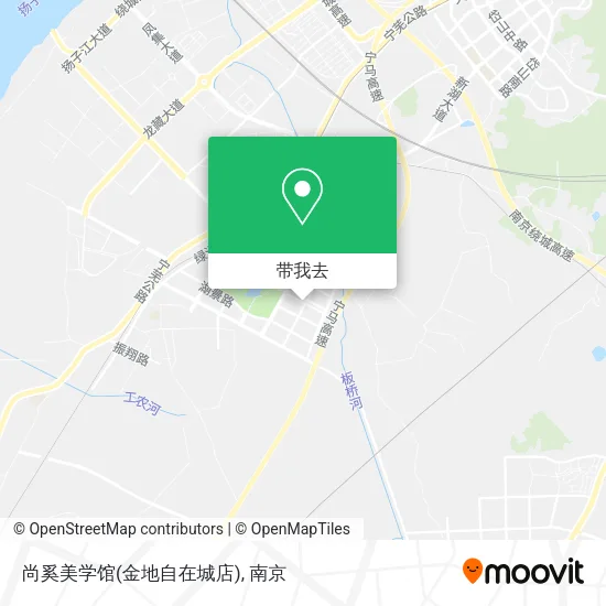 尚奚美学馆(金地自在城店)地图