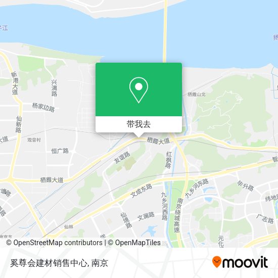 奚尊会建材销售中心地图