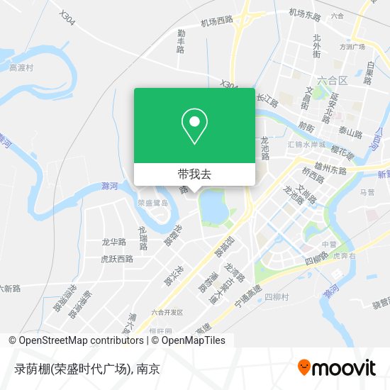 录荫棚(荣盛时代广场)地图
