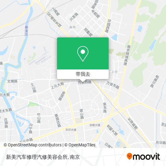 新美汽车修理汽修美容会所地图