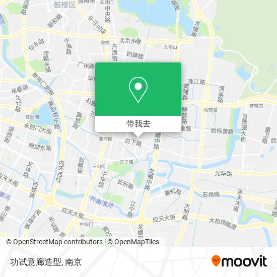 功试意廊造型地图