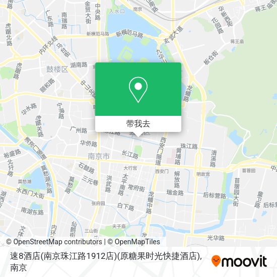 速8酒店(南京珠江路1912店)(原糖果时光快捷酒店)地图