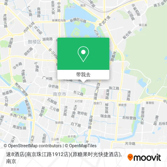 速8酒店(南京珠江路1912店)(原糖果时光快捷酒店)地图