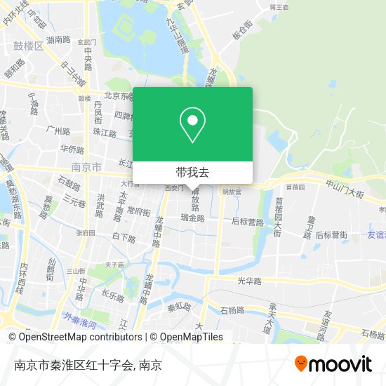 南京市秦淮区红十字会地图