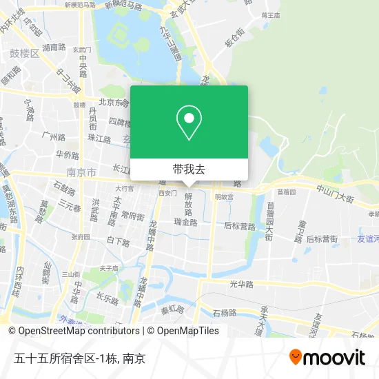 五十五所宿舍区-1栋地图