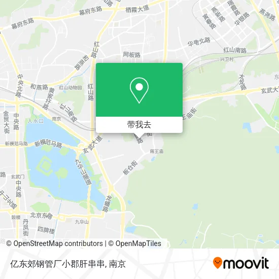 亿东郊钢管厂小郡肝串串地图