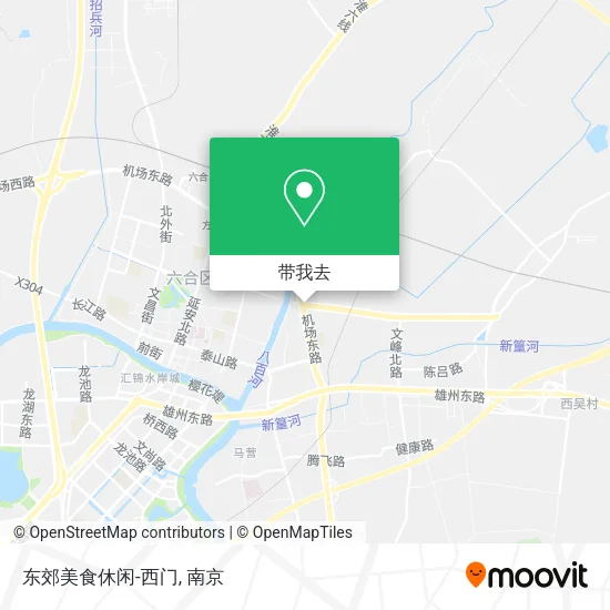东郊美食休闲-西门地图