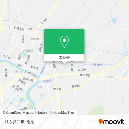 城东苑二期地图