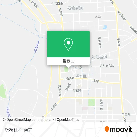 板桥社区地图