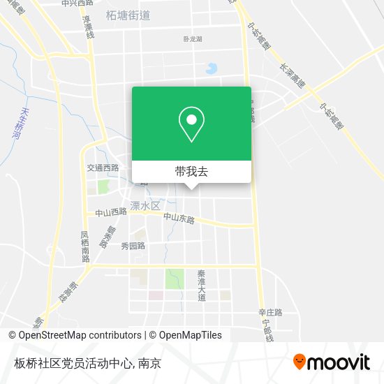 板桥社区党员活动中心地图