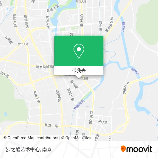沙之船艺术中心地图