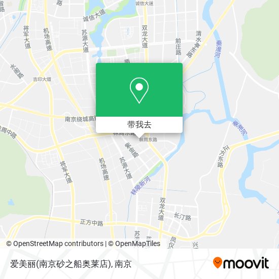 爱美丽(南京砂之船奥莱店)地图